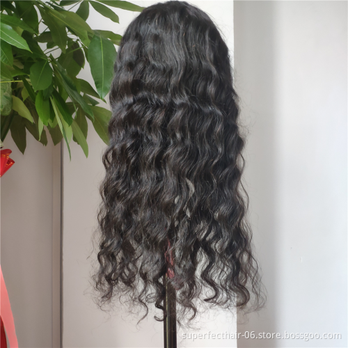 150% 180% Density Headband Wig Yaki Human Hair For Black Women With Headband Malaysian Loose Deep Headband Human Hair Wigs